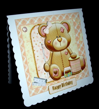 Stitchy bear by Dianne Jackson