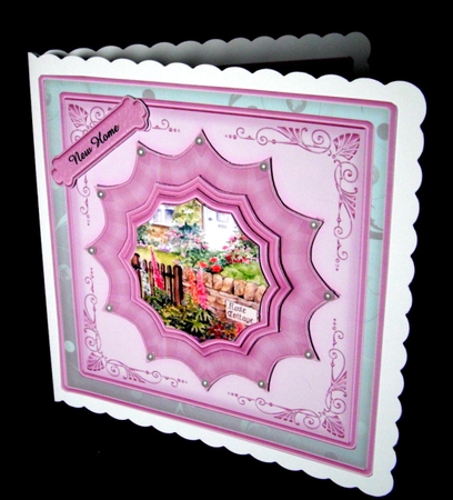 In The Garden Topper 4 New Home  by Dianne Jackson