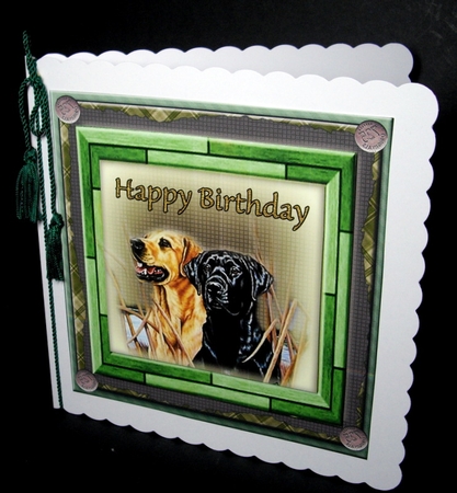 Mini Kit - Great card for Male Birthday #1 by Dianne Jackson