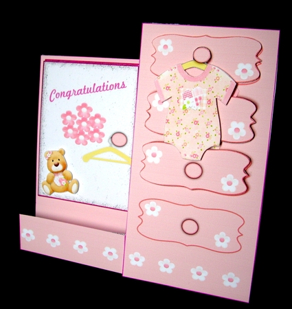 Baby Girl Drawers With Template by Dianne Jackson