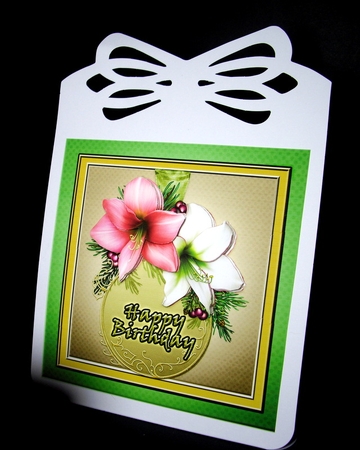 Beautiful Floral topper for Birthday for special lady #2 by Dianne Jackson