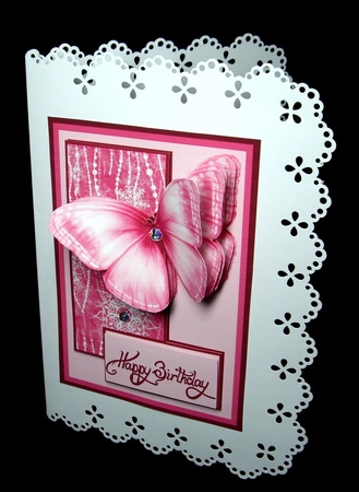 Elegant Butterfly Card Front (6) by Dianne Jackson