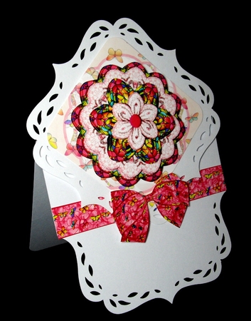 SEASONS - Summer Card Topper - Mandala by Dianne Jackson