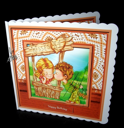 Kisses Twisted Pyramage Mini Kit by Dianne Jackson
