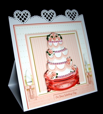 Pink Wedding/Anniversary Cake Mini Kit by Dianne Jackson