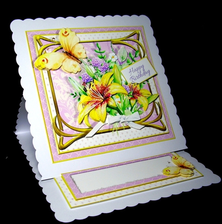 Summer Lilies - Floral Delight Easel Cards by Dianne Jackson