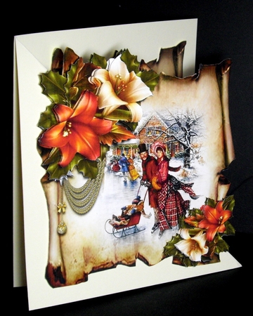 Christmas Parchments 4 by Dianne Jackson