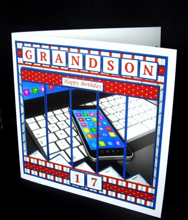 SMARTPHONE & LAPTOP 7.5 Alphabet and Age Quick Card Kit Create Any Name by Dianne Jackson