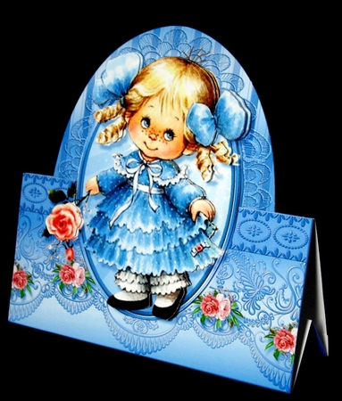 Garden Girls Tent Card Bumper Kit by Dianne Jackson