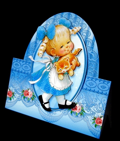 Garden Girls Tent Card Bumper Kit by Dianne Jackson