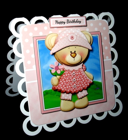 Love You Beary Much Topper + Decoupage Layers by Dianne Jackson