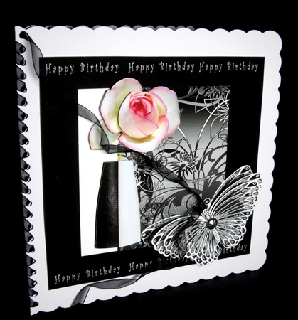 Elegant Rose - Decoupage by Dianne Jackson