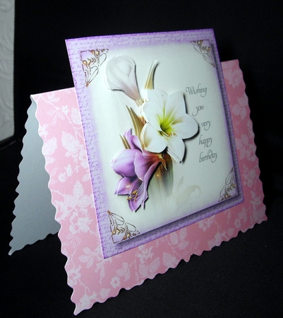 Gorgeous Winter Amaryllis 8x8 by Dianne Jackson