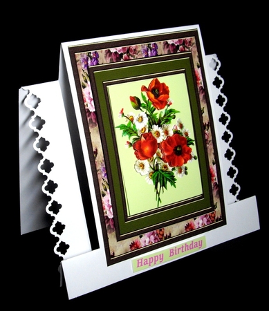 Poppy Birthday Cluster by Dianne Jackson