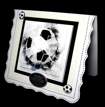 Pyramid watercolor toppers collection football by Dianne Jackson