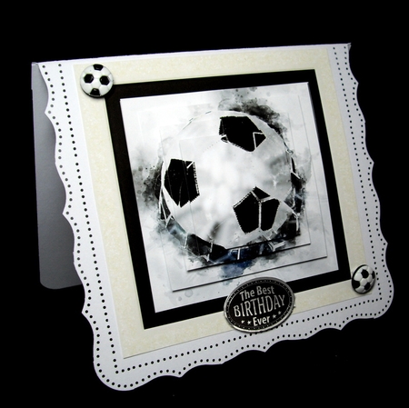 Pyramid watercolor toppers collection football by Dianne Jackson