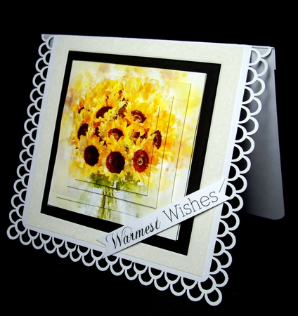 Pyramid watercolor toppers collection flowers by Dianne Jackson