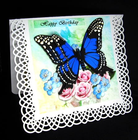Blue Butterfly by Dianne Jackson