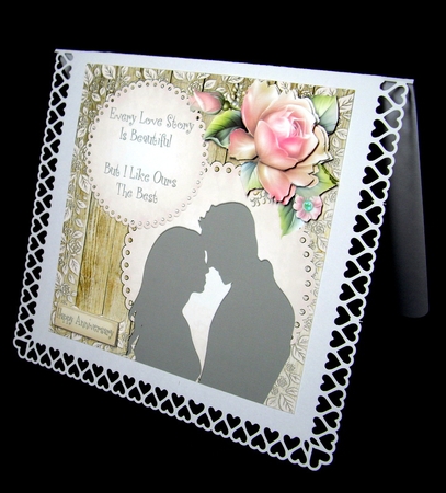 Love Story Couple 8x8 Mini Kit by Dianne Jackson