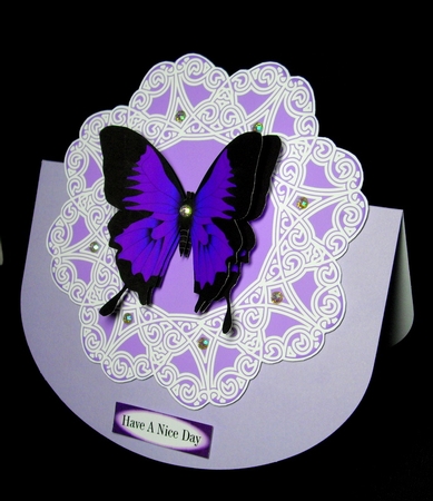 Blank Doily Topper 5 by Dianne Jackson