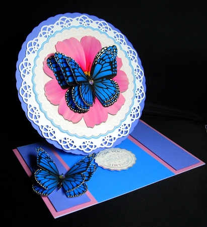 BUTTERFLY TOPPER 7 by Dianne Jackson