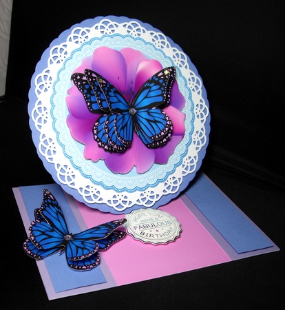 BUTTERFLY TOPPER 8 by Dianne Jackson