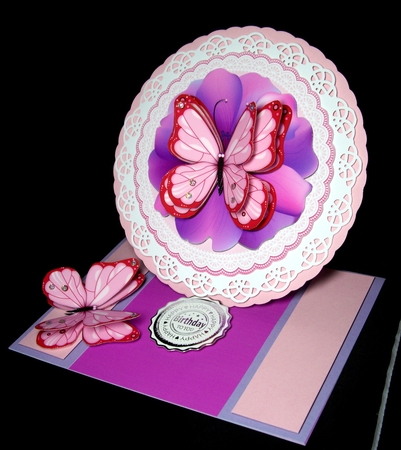 BUTTERFLY TOPPER 9 by Dianne Jackson