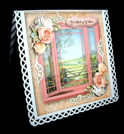 The Garden Gate Through the Window  by Dianne Jackson