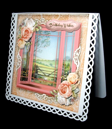 The Garden Gate Through the Window  by Dianne Jackson