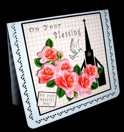 On Your Blessing - Decoupage by Dianne Jackson