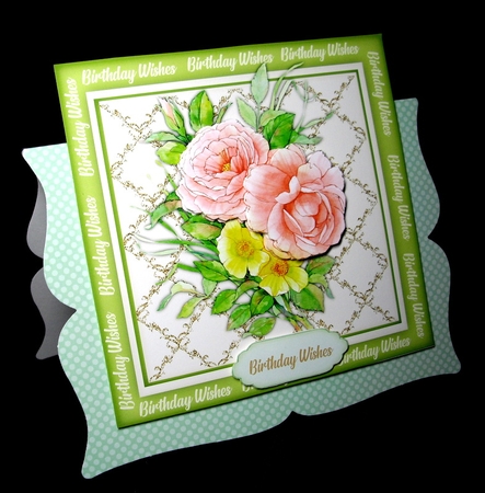 Gorgeous Birthday Roses 1 by Dianne Jackson