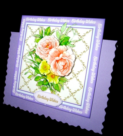 Gorgeous Birthday Roses 3 by Dianne Jackson