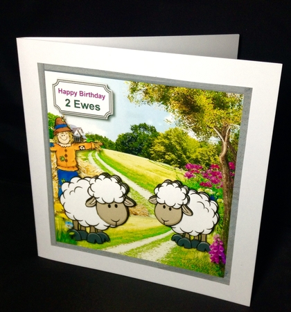 Happy Birthday 2 Ewes by Dianne Jackson