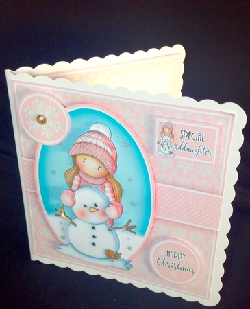 Chloe with Snowman Mini Kit by Dianne Jackson