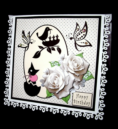 Feed The Birds - Decoupage by Dianne Jackson