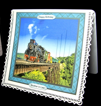 Steam Train Mini Kit & Pyramage with Birthday Ages by Dianne Jackson