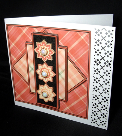 RECTANGLES AND SQUARES - ORIENTAL TILES AND TARTAN by Dianne Jackson