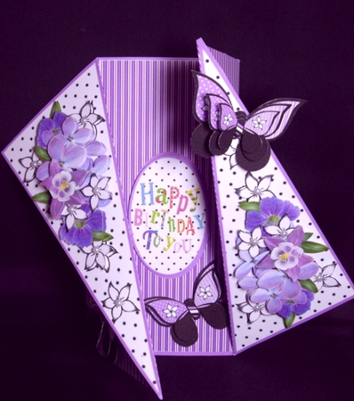 Twisted Gatefold Bumper Kit - Decoupage by Dianne Jackson