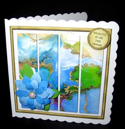 Beauty is in the Eye of the Beholder Card Topper by Dianne Jackson