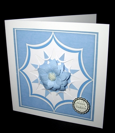 Blue Star Frame  by Dianne Jackson