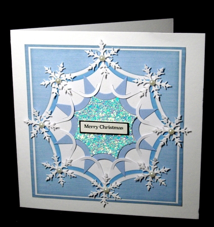 Blue Star Frame  by Dianne Jackson