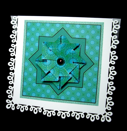 Teabag Folding Card Toppers Kit With Two Folding Cards and Two Sizes; Design 02 by Dianne Jackson