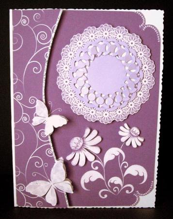 60th Birthday with Butterflies and Flowers 3 by Dianne Jackson