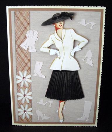 Elegance in Cream & Black by Dianne Jackson