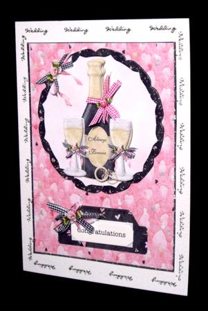 Always Forever Wedding Card with Decoupage by Dianne Jackson