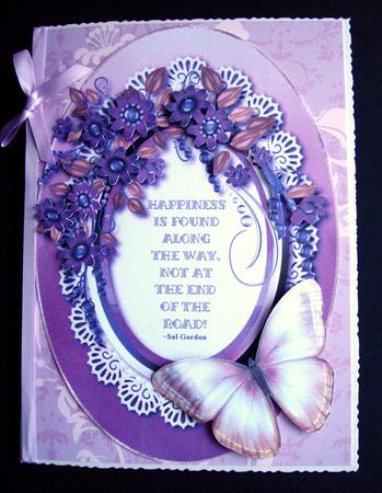 Happiness is Found  -  Card Front 3 by Dianne Jackson