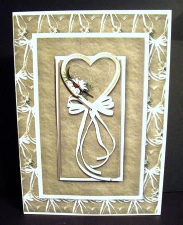 Heart & Daisy Quick Card by Dianne Jackson