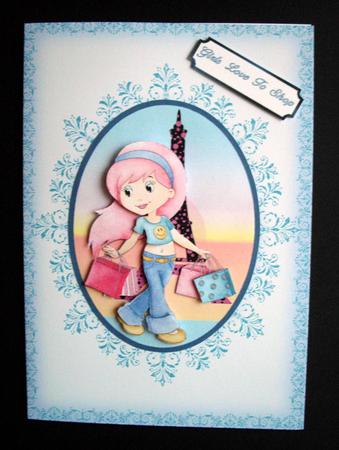 Girls Just Love to Shop by Dianne Jackson