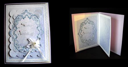 Silver Wedding Anniversary Insert by Dianne Jackson