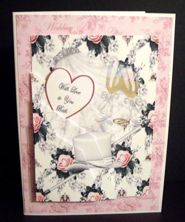 Wedding Day or Anniversary Corner Stacker by Dianne Jackson